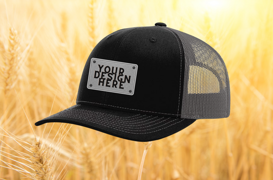 Classic Trucker Hat-Black/Charcoal