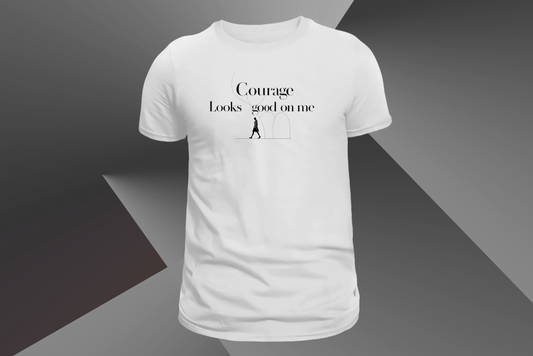 "Corage looks good on me"