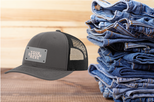 Classic Trucker Hat-Charcoal/Black